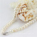 Snh 7-8mm Round Shape AA- Cream Bridal Pearl Necklace